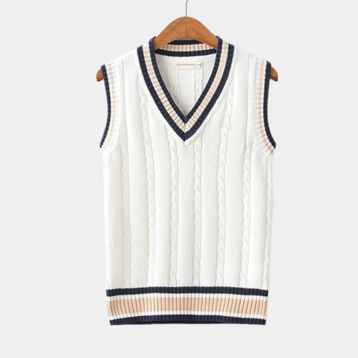 Dames Mouwloos V-hals Sweater Vest - Gebreide Spencer, Effen, Casual Laagjes Herfst/Winter

Heren Mouwloos V-hals Sweater Vest - Gebreide Spencer, Effen, Casual Laagjes Herfst/Winter