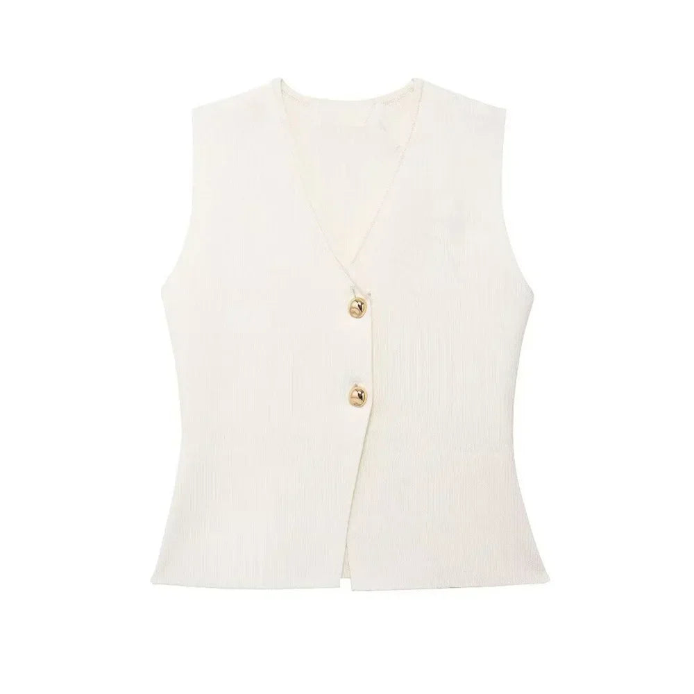 Bau-ann | Mouwloze Gilet Top