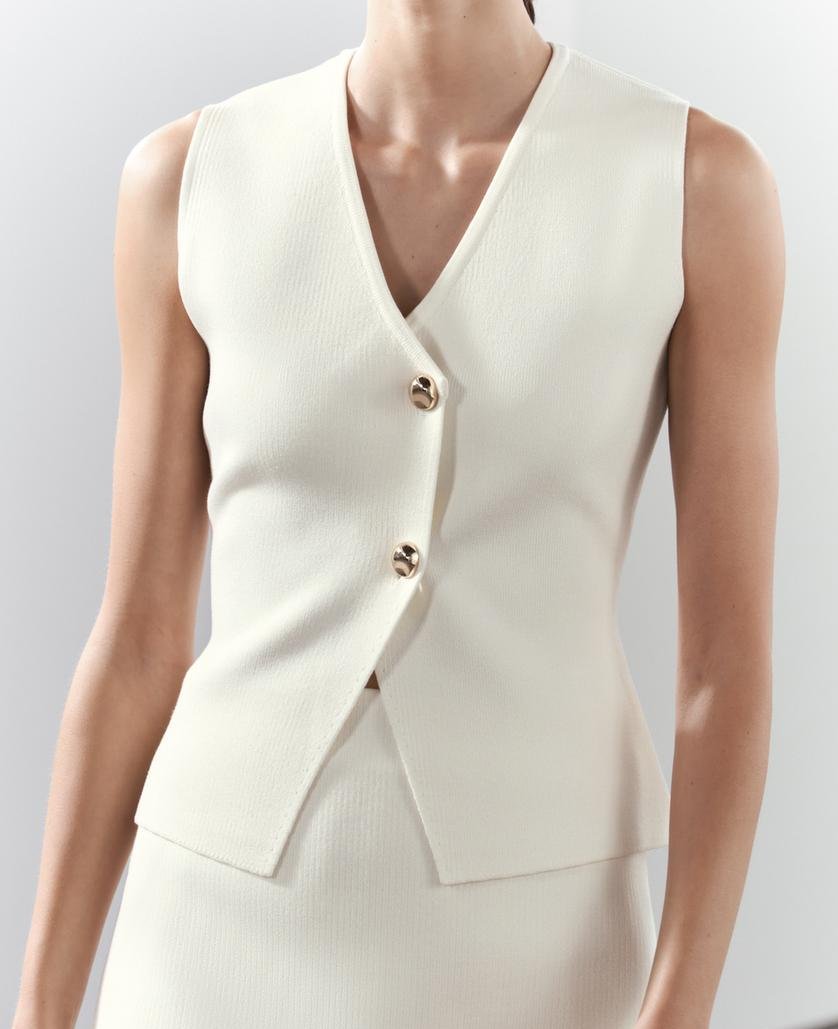Bau-ann | Mouwloze Gilet Top