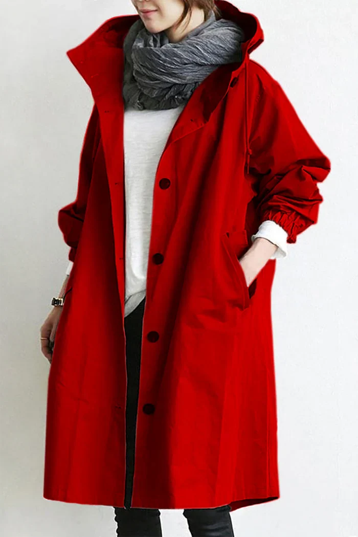 Dames Windjack – Oversized & Waterafstotend – Modern Functioneel Design