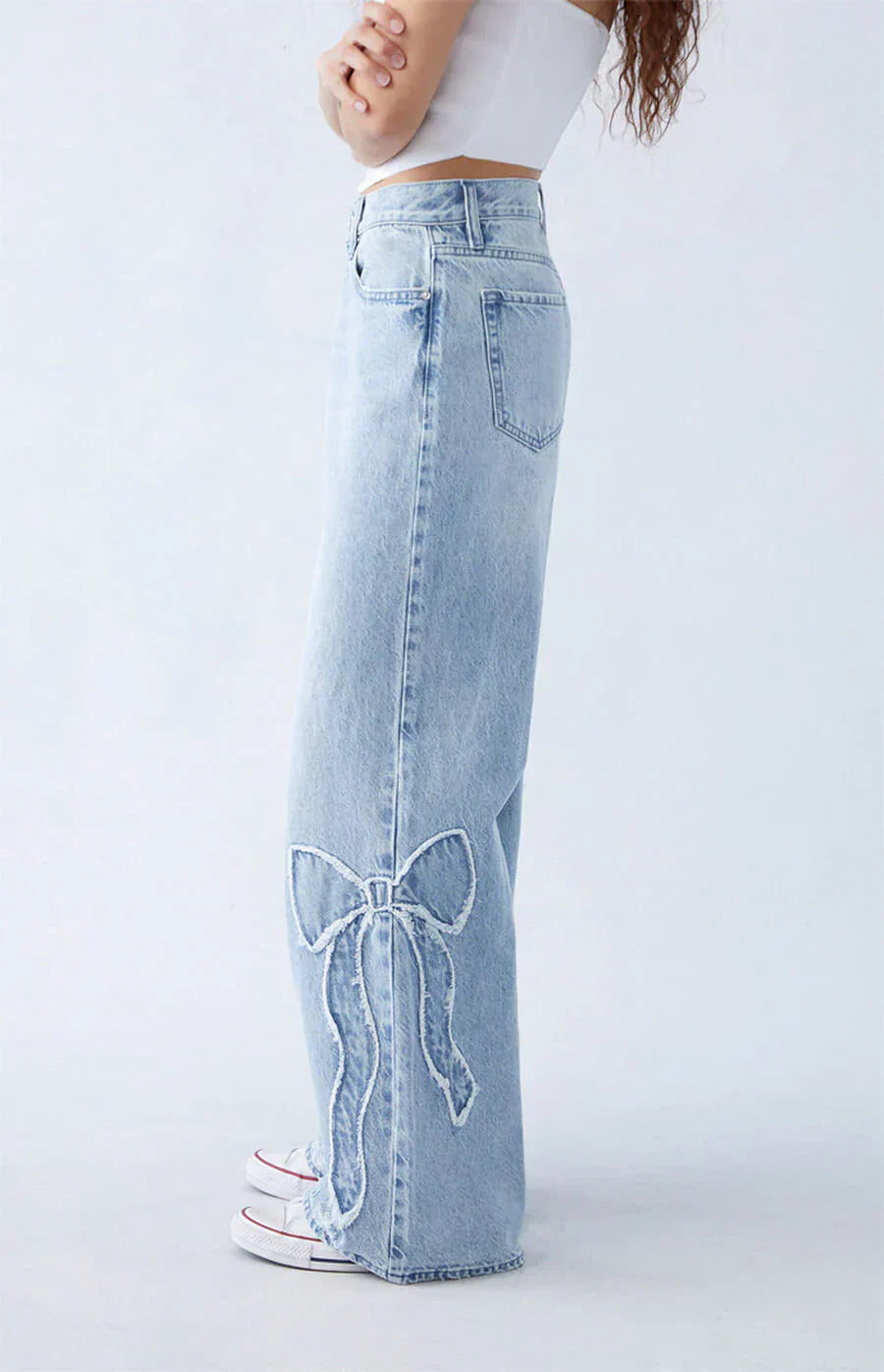 Althea - De Baggy Jeans met Strik