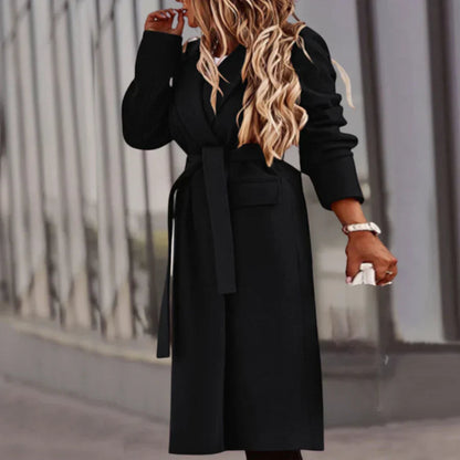 Amanda - Elegant Damesjasje Met Modieuze Riem