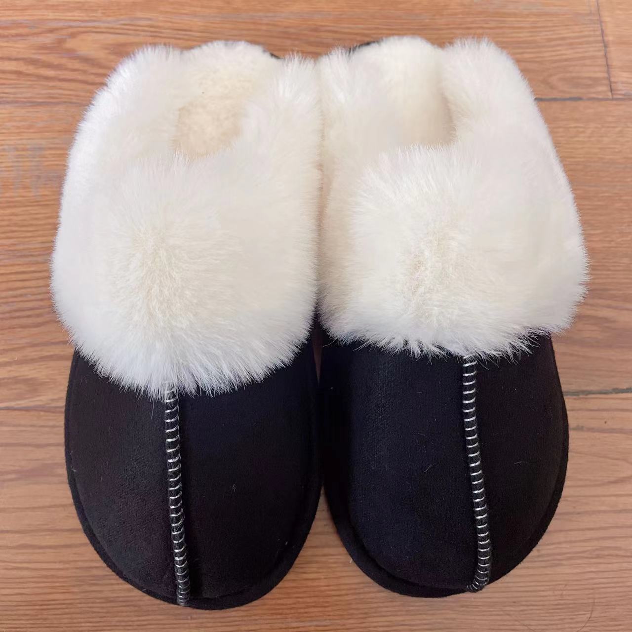 Amelia Pantoffels | Dames warme fluffy pantoffels voor binnen