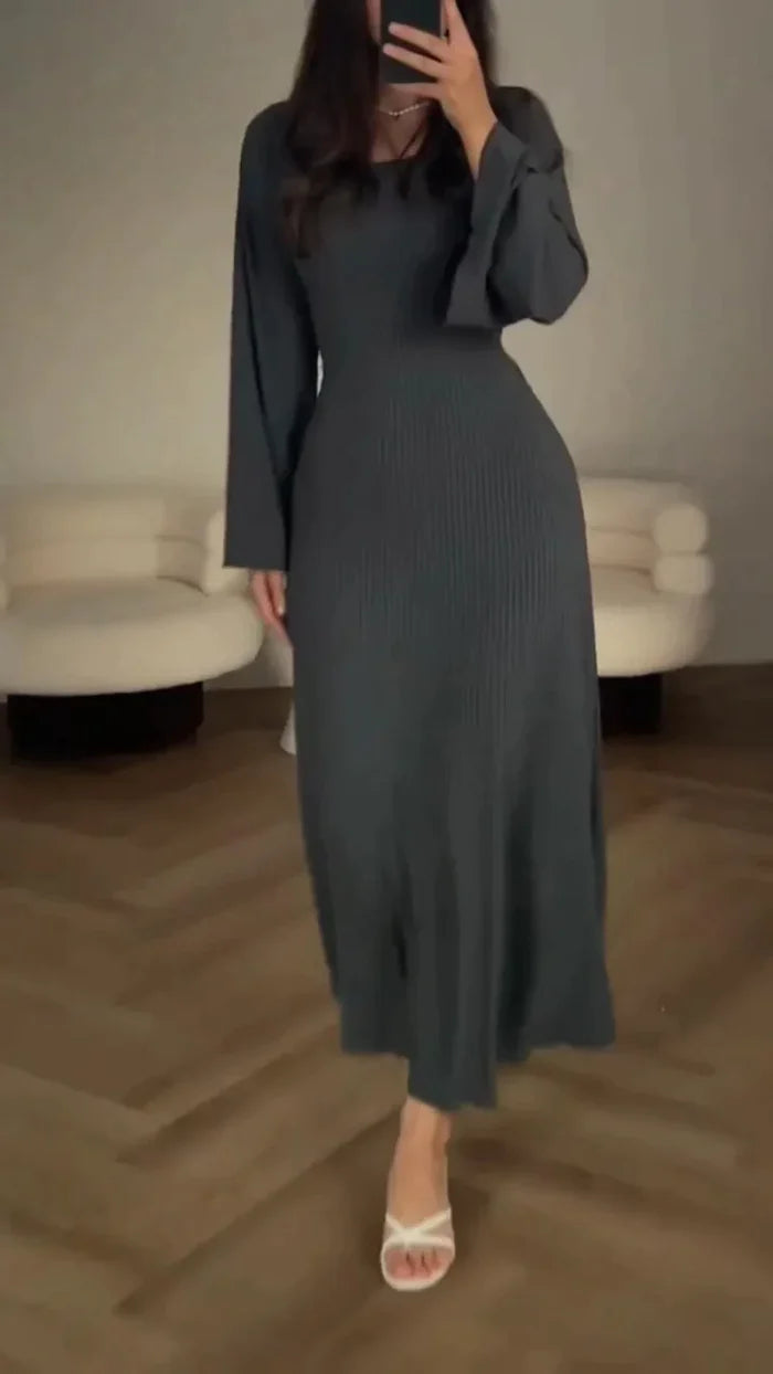 Anieflor - Elegante Bodycon Maxi Jurk