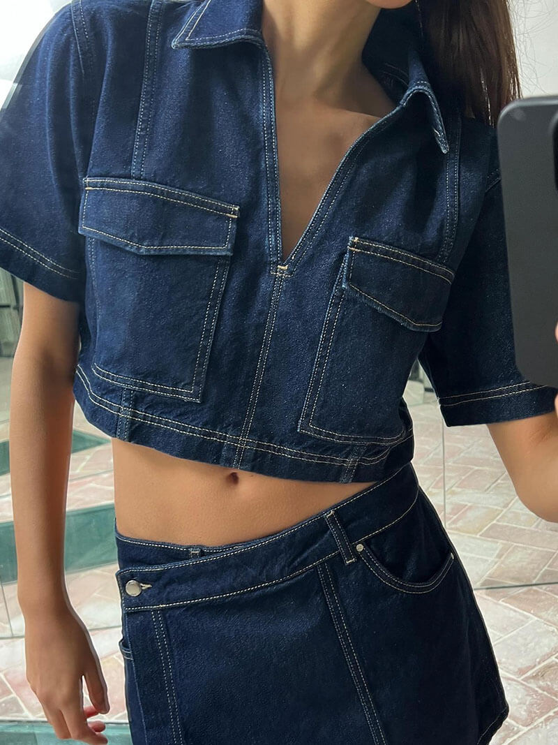 Ashley - Denim Set
