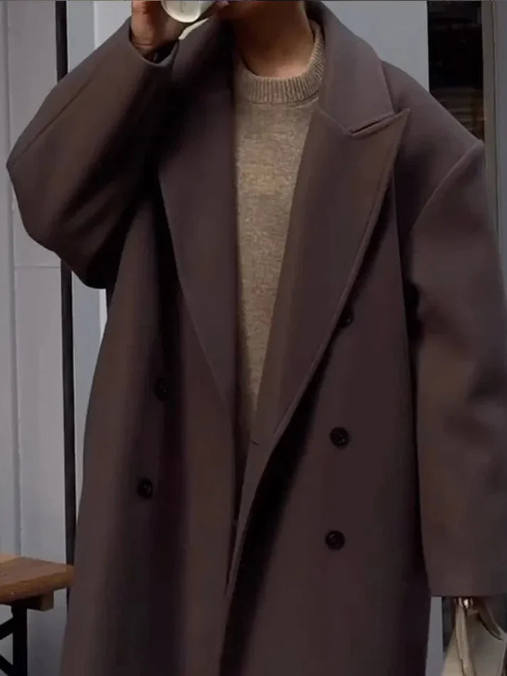 Ayesha - Oversized mantel jas