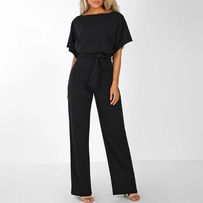 FLOOR - Dames Jumpsuit met Korte Mouwen | Perfect voor het voorjaar