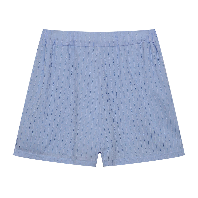Amila - Dames set met losvallende blouse en luchtige short