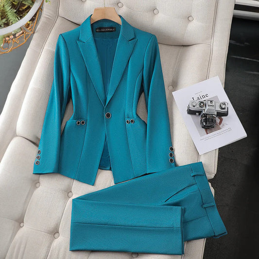 Bella - Elegante blazer en broek set
