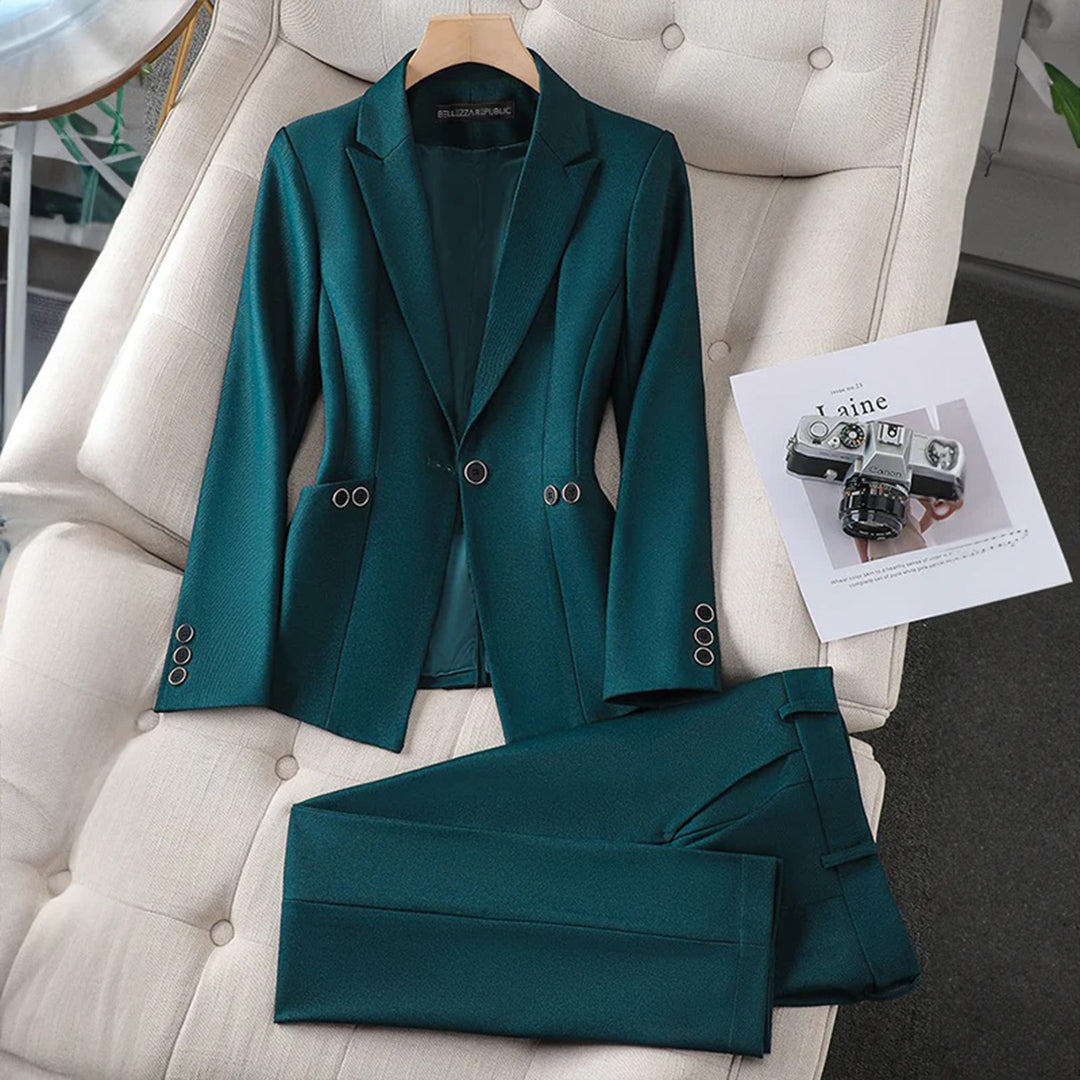 Bella - Elegante blazer en broek set