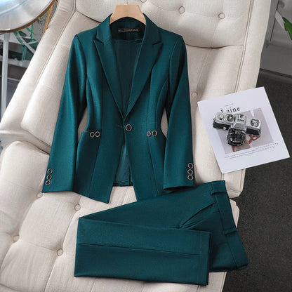 Bella - Elegante blazer en broek set