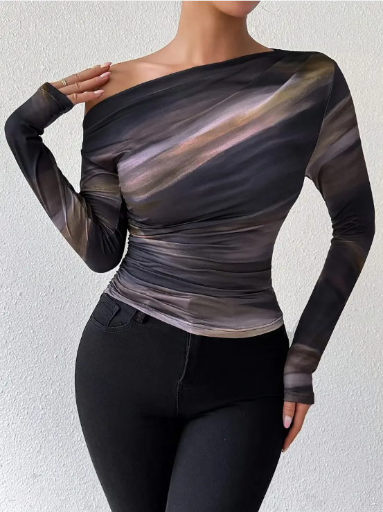 Bethany | Off-shoulder top voor dames met elegante pasvorm en moderne uitstraling