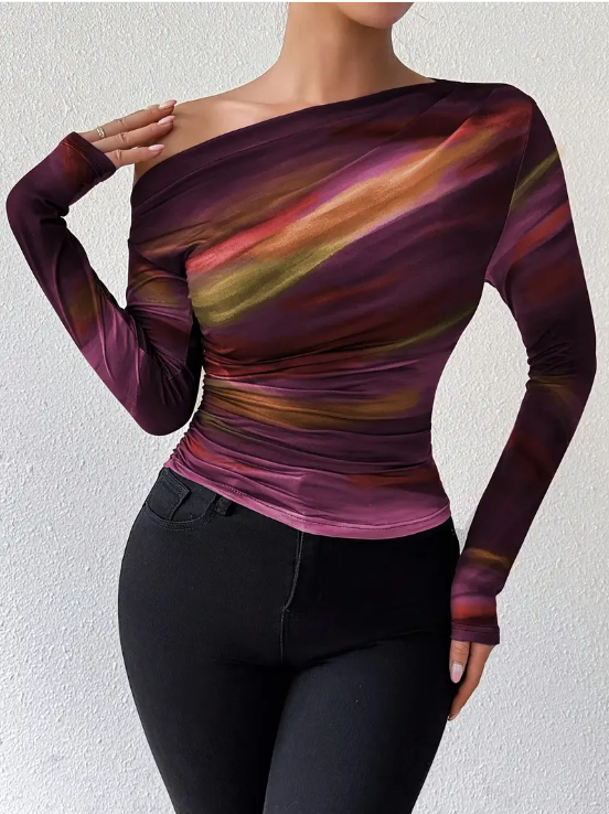 Bethany | Off-shoulder top voor dames met elegante pasvorm en moderne uitstraling
