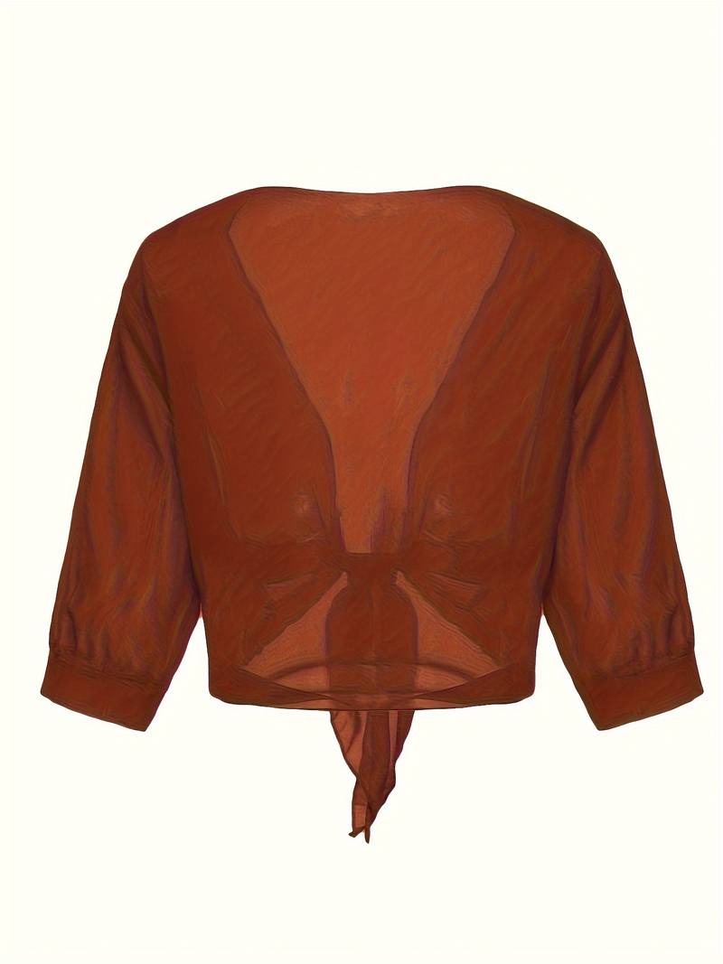 Blair - Open Blouse Voor De Lente