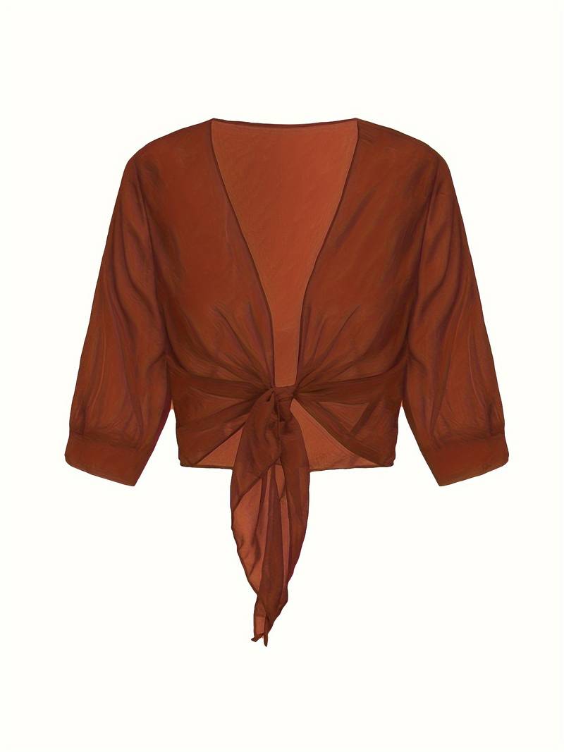 Blair - Open Blouse Voor De Lente