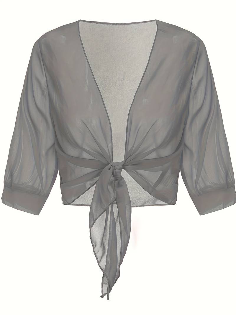 Blair - Open Blouse Voor De Lente