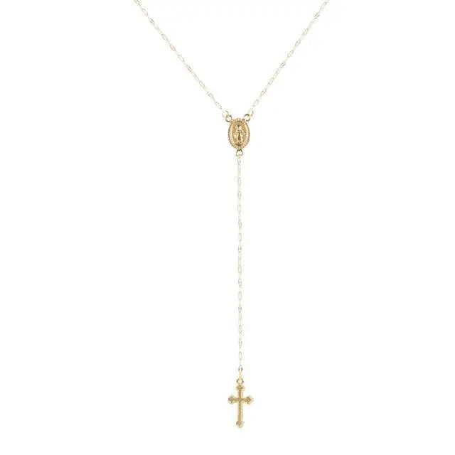 Callista - Elegante Rozenkrans Ketting voor Dames