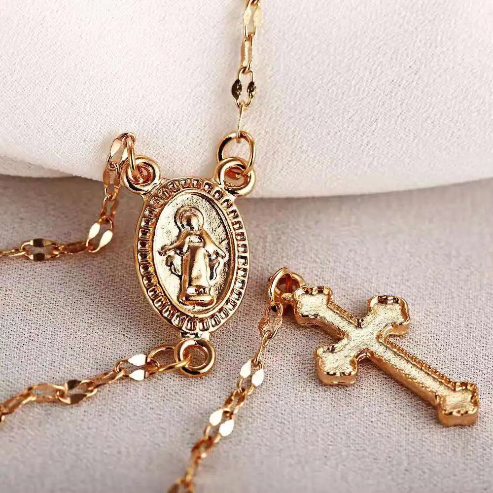 Callista - Elegante Rozenkrans Ketting voor Dames