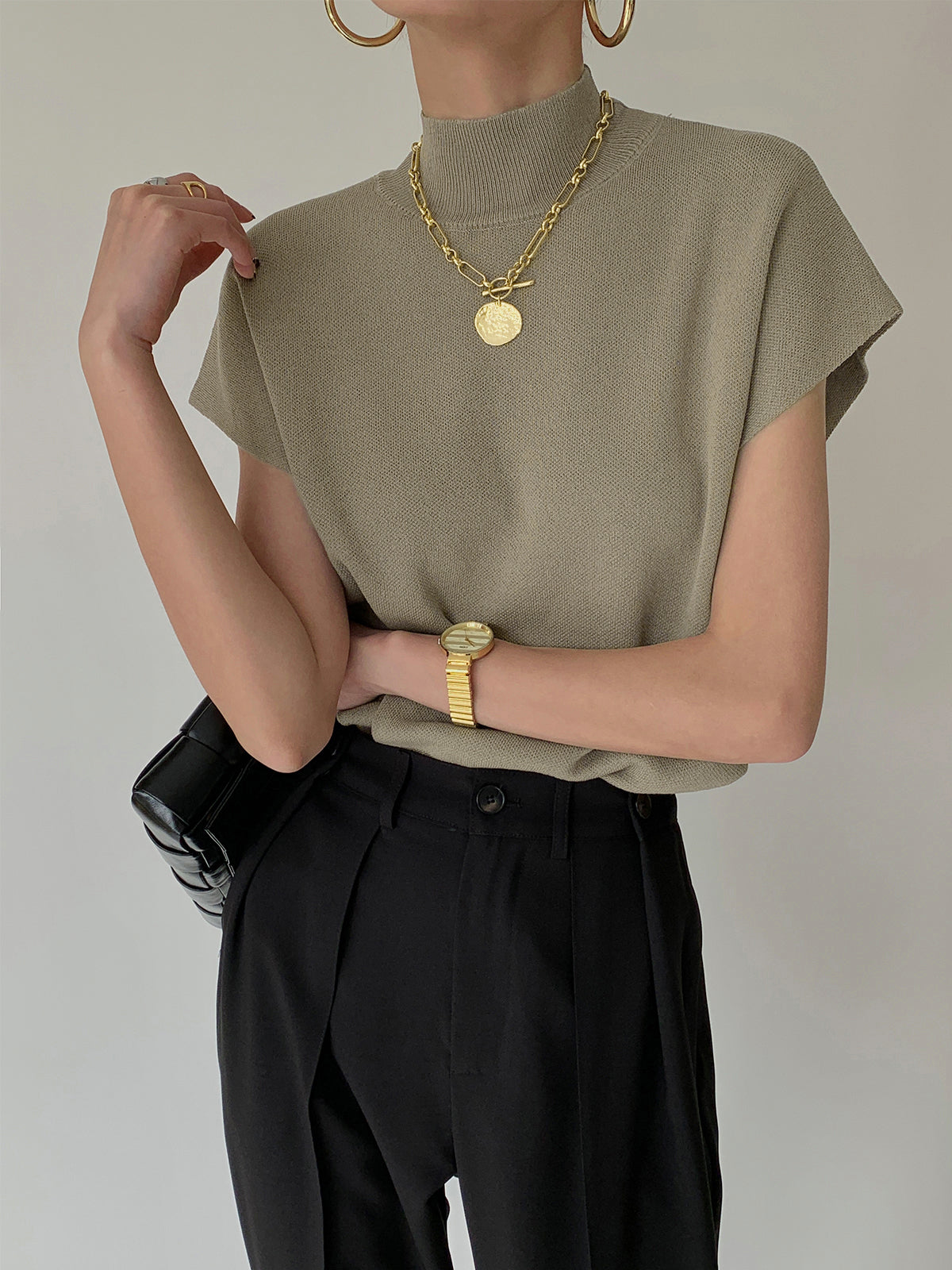 Caroline Pullover Trui | Dames gebreide casual trui in effen design