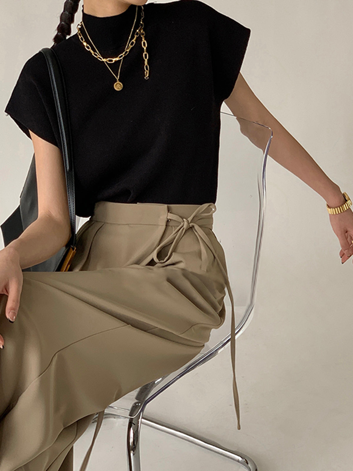 Caroline Pullover Trui | Dames gebreide casual trui in effen design