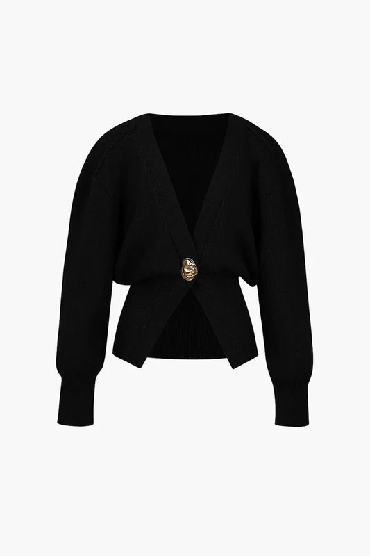 Chique vest met knoopsluiting