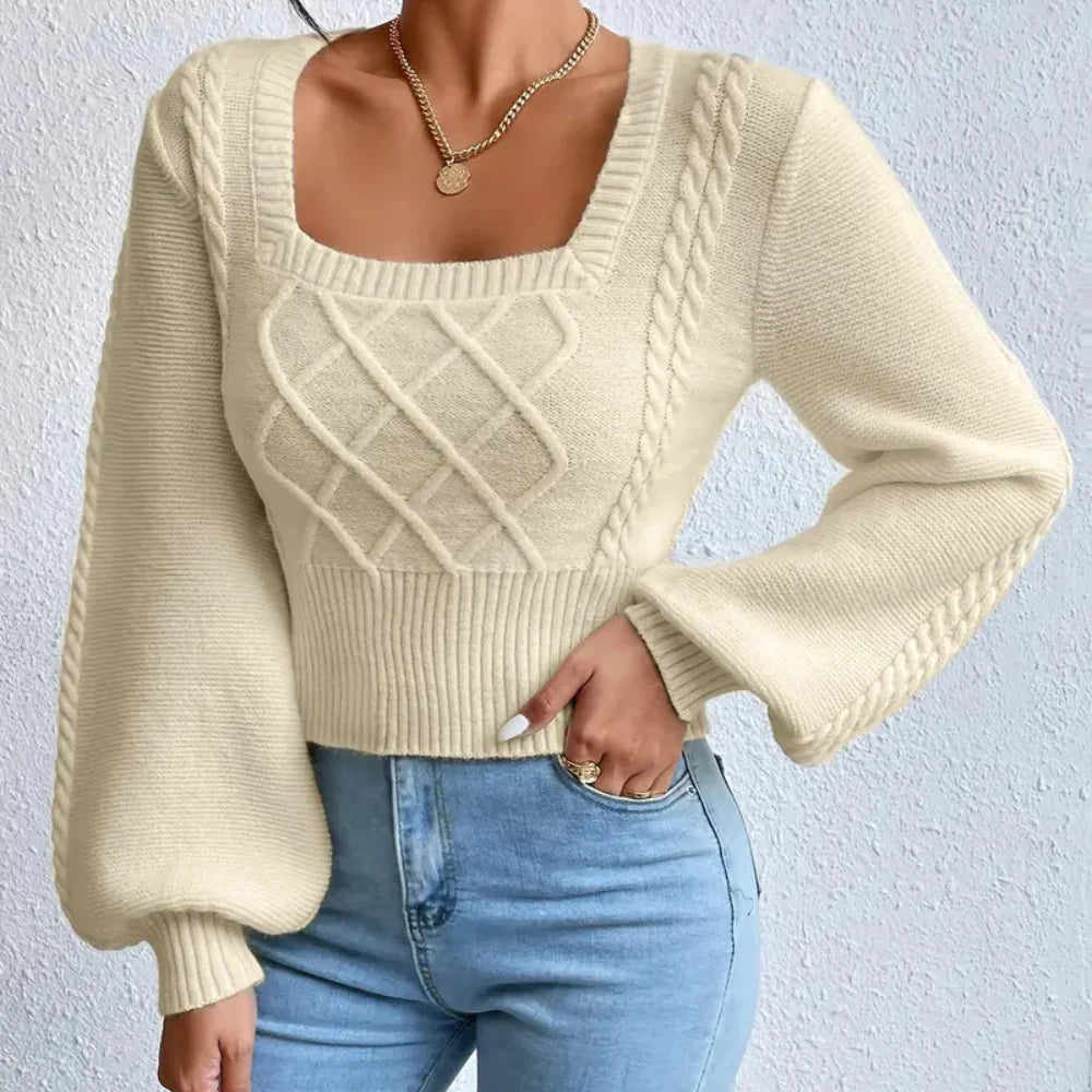 comfortabele beige trui