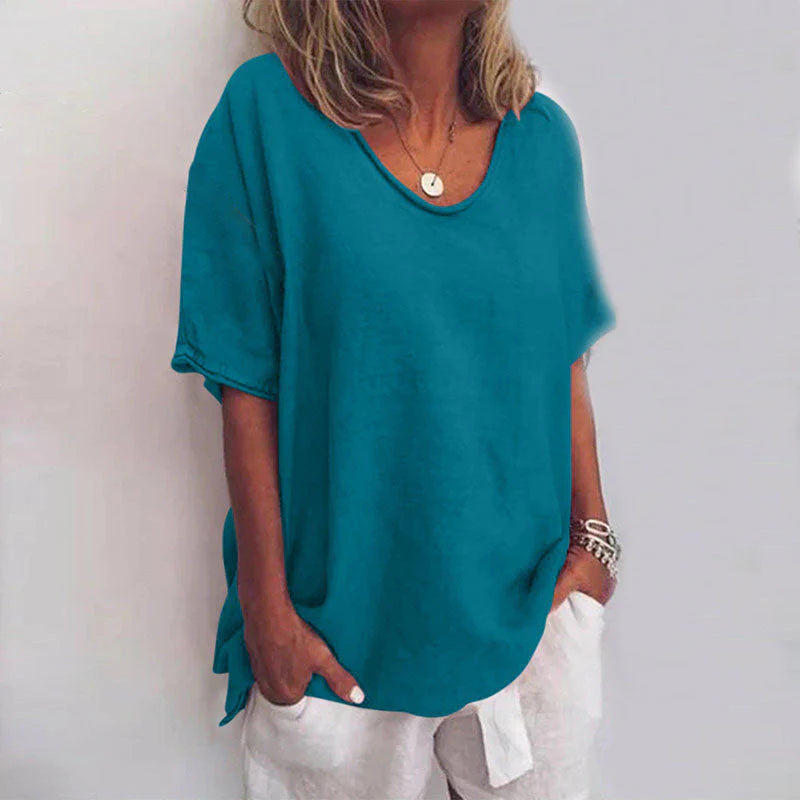 Comfortabel los shirt voor dames