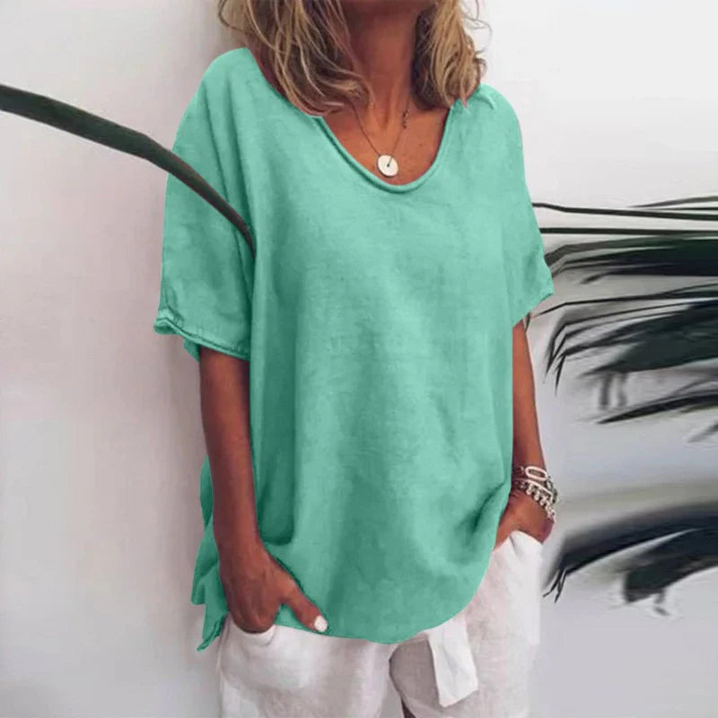 Comfortabel los shirt voor dames