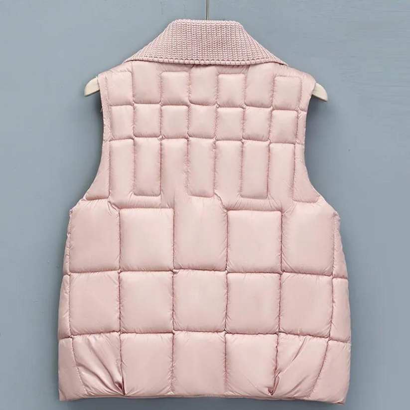 Bodywarmer dames | Lichtgewicht gevoerd vest met thermische voering en zakken