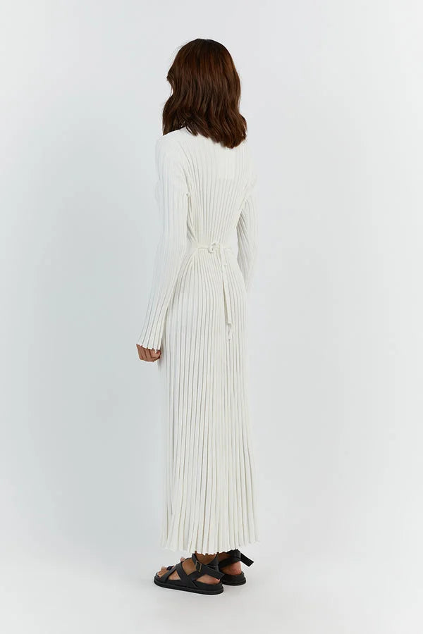 Maria jurk dames | Luxe aansluitende jurk met stretch en flatterende pasvorm