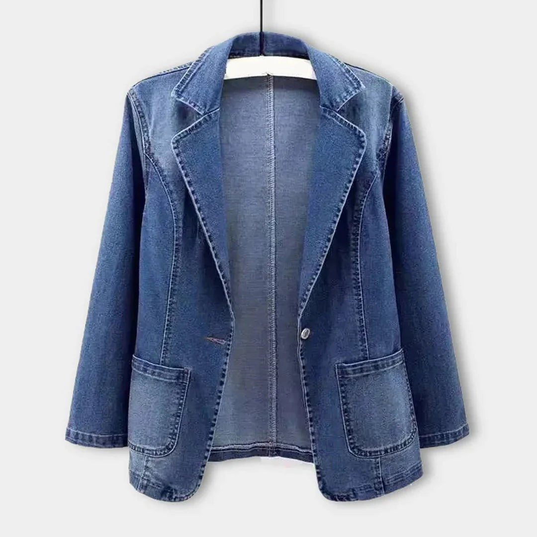 Denim Blazer voor Dames