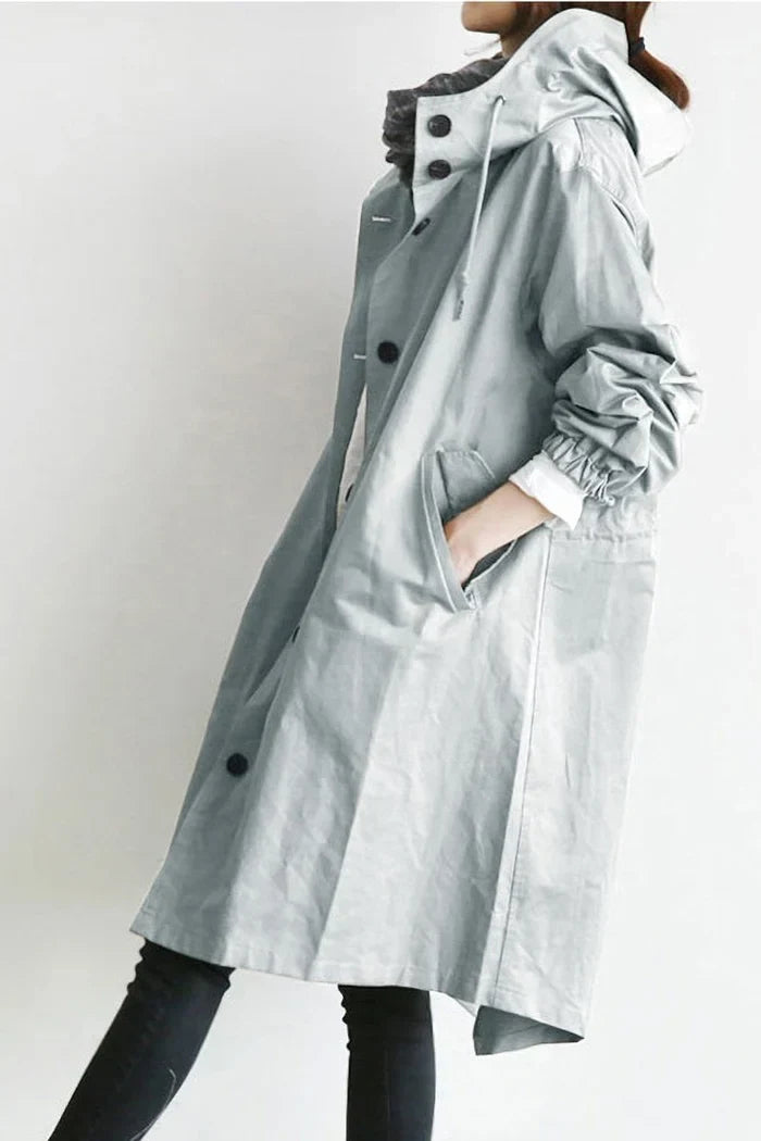 Dames Windjack – Oversized & Waterafstotend – Modern Functioneel Design