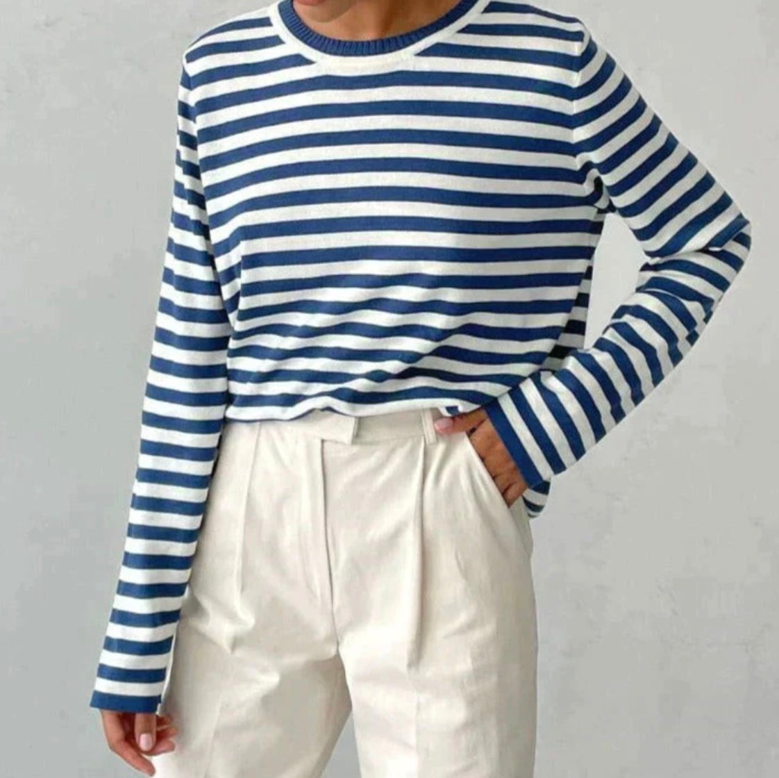 Elegant gestreept shirt voor dames