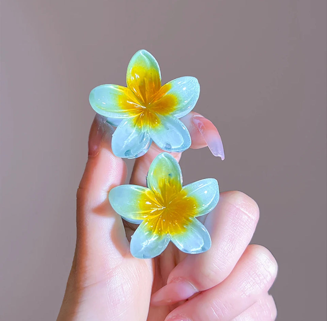 Trendy Haarclips in Bloemvorm