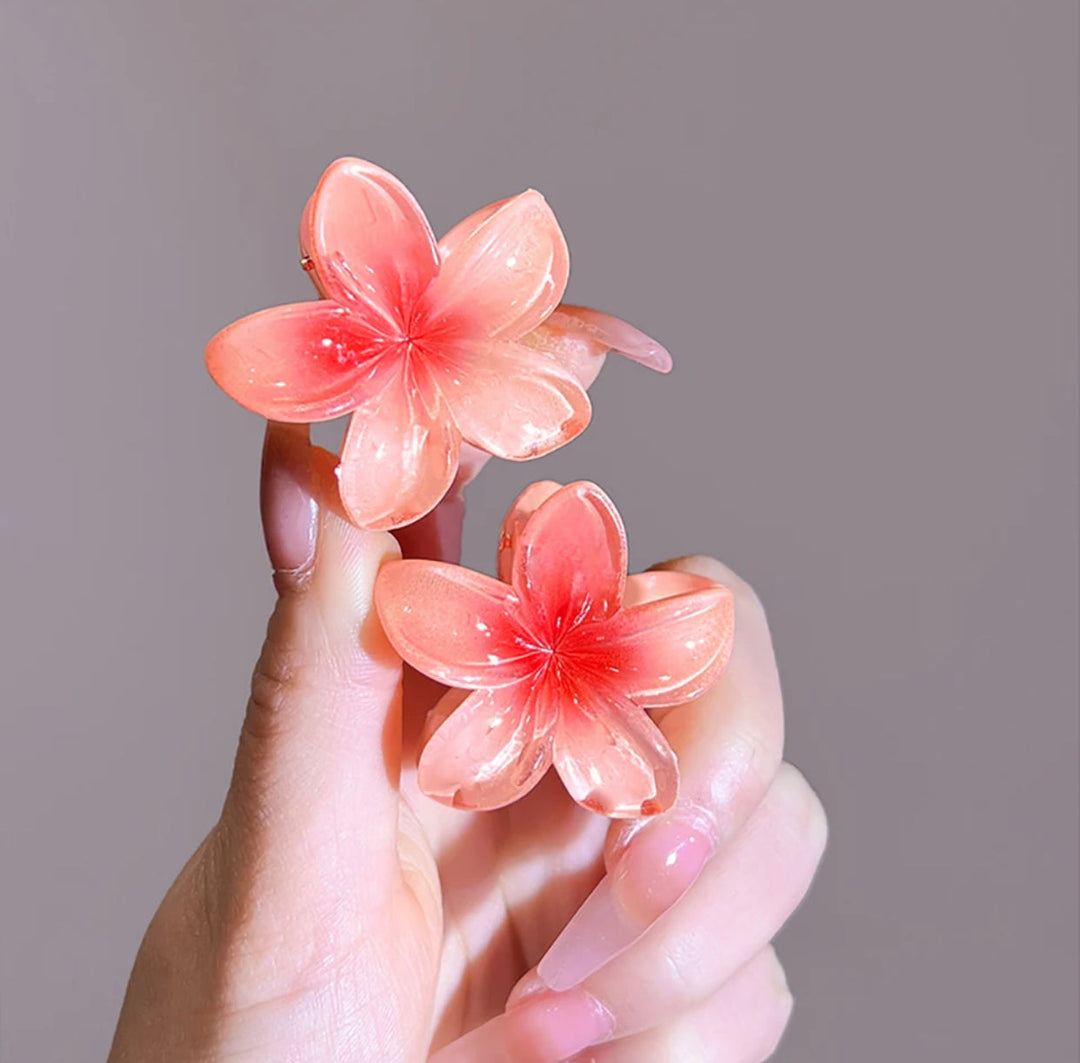 Trendy Haarclips in Bloemvorm