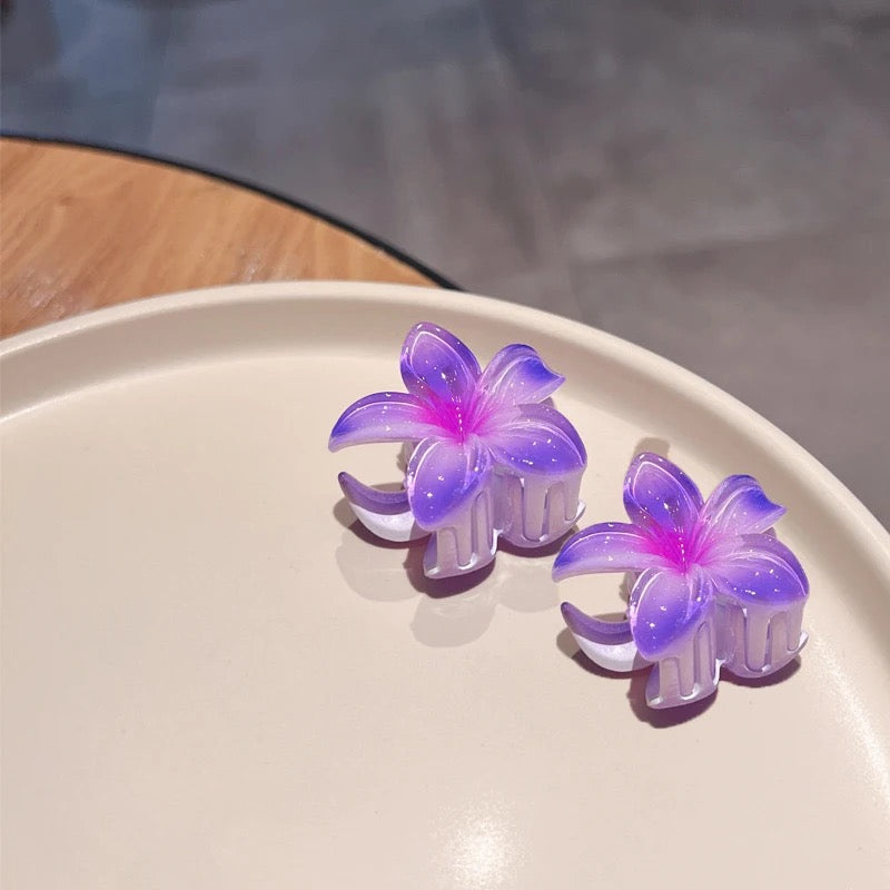 Trendy Haarclips in Bloemvorm