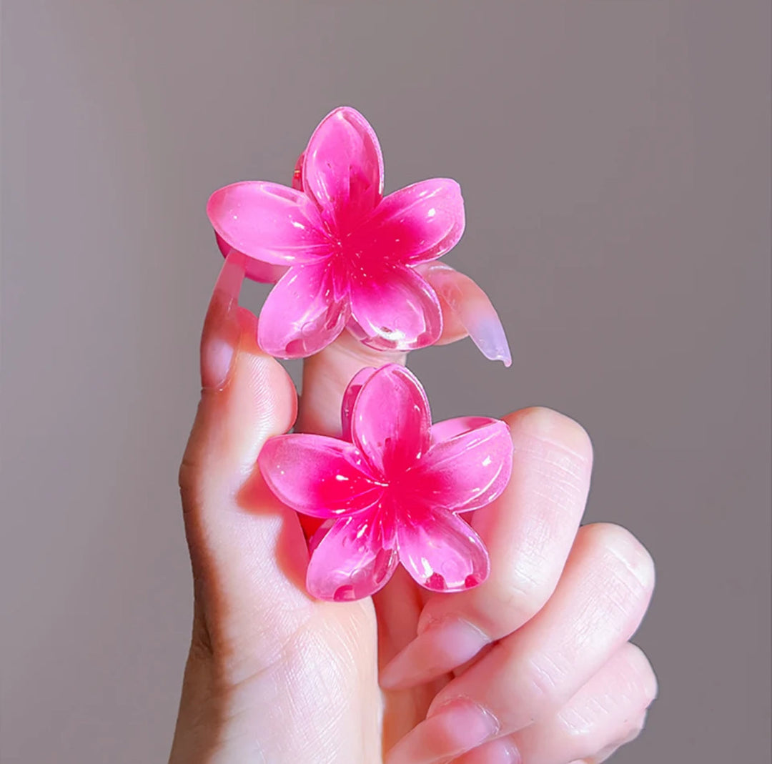 Trendy Haarclips in Bloemvorm