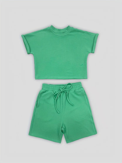 Sam | Zomerse Set voor Dames – Stijlvolle Short en T-shirt Set