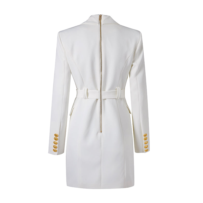 Faviola - Elegante Blazerjurk Met Luxe Knopen