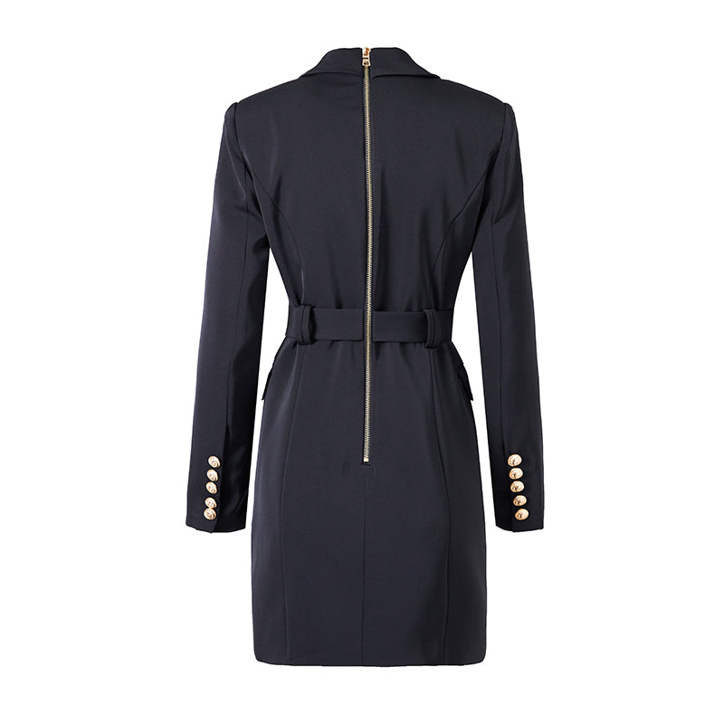 Faviola - Elegante Blazerjurk Met Luxe Knopen