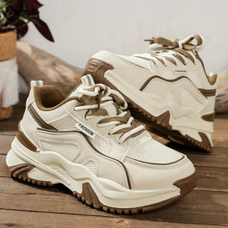 Dames Sneakers met Hoge Zool – Casual, Geschikt voor Dagelijks Gebruik, Met Verhoogde Zool