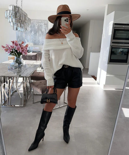 Basia | Off-shoulder Trui