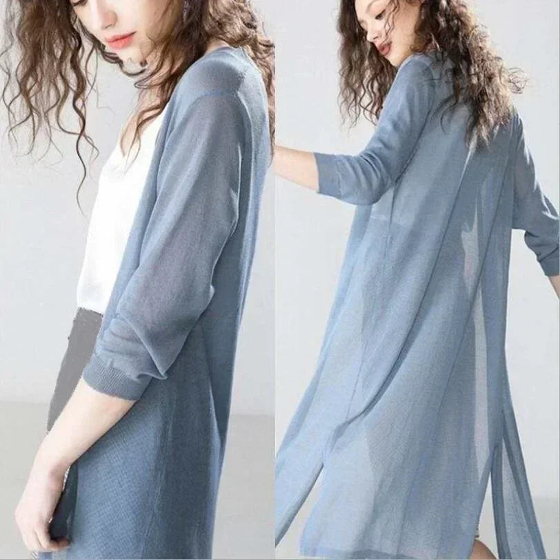 Fierra - Elegante Lichtgewicht Lange Vest