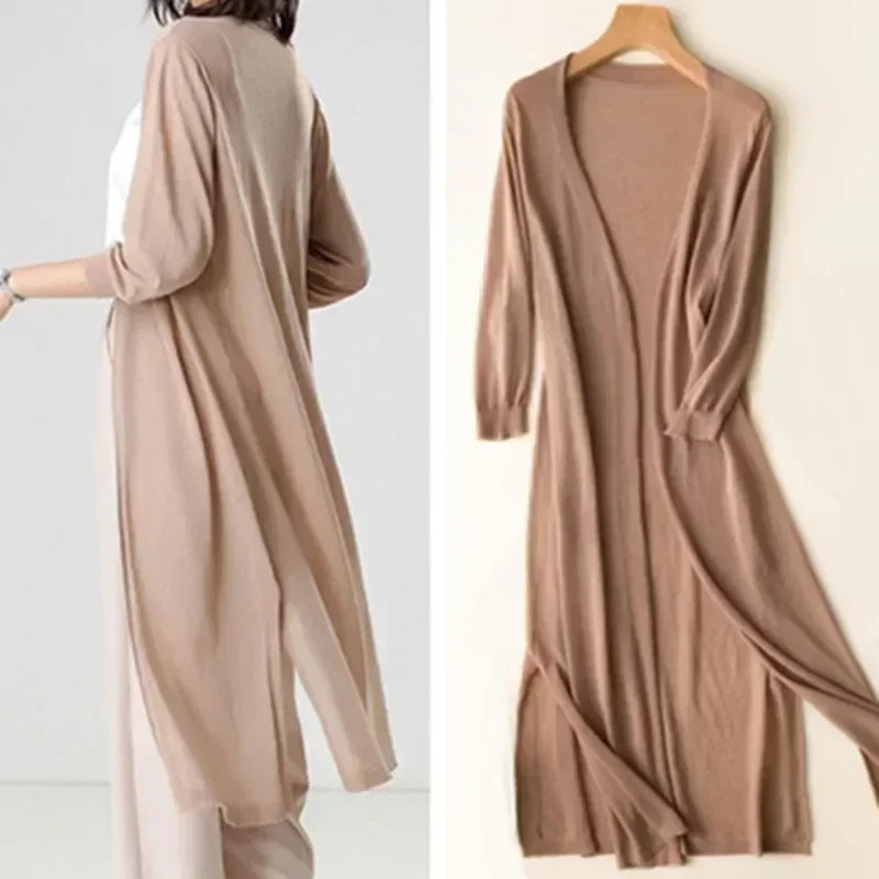 Fierra - Elegante Lichtgewicht Lange Vest