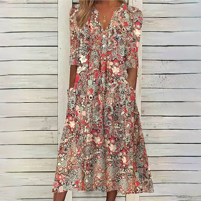 Garnet - Bloemenjurk