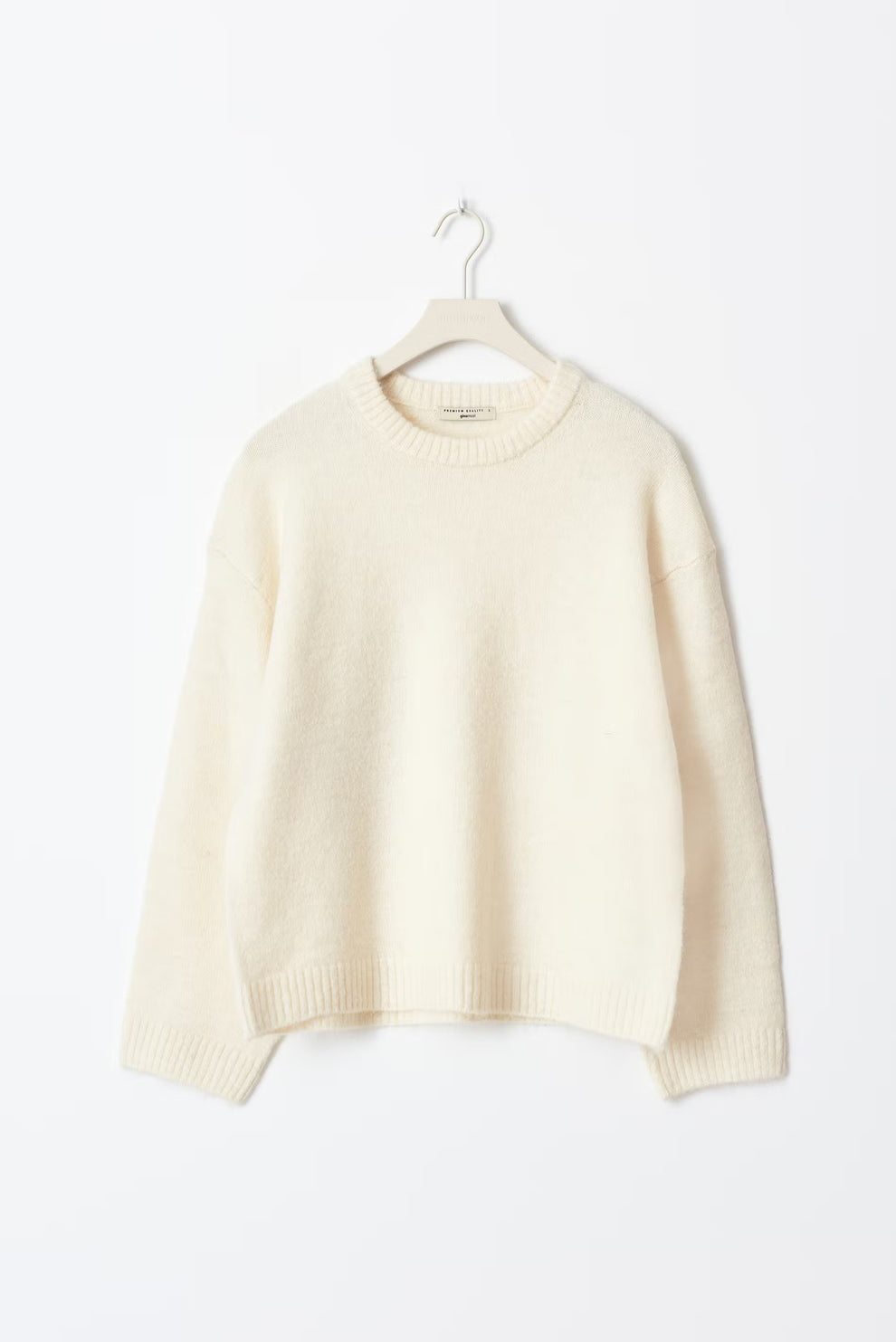 Georgie - Gebreide zachte damestrui | Oversized trui met ronde hals