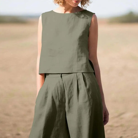 Gillian - Casual & Lichte Formele Stijl Zomer Set