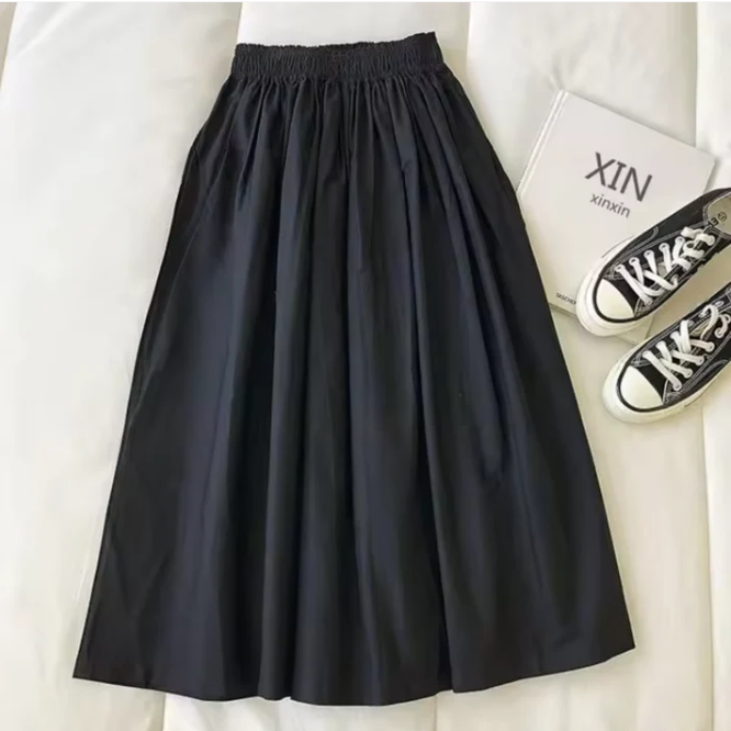 Giselle - Wijde Rok Met Hoge Taille