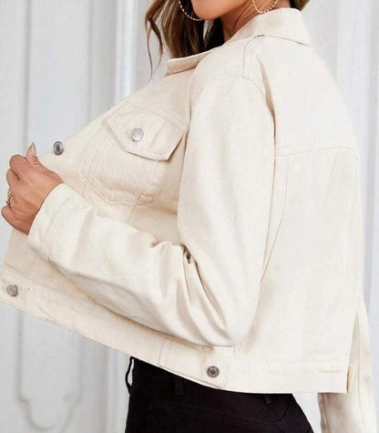 Hermione - Cropped Spijkerjack