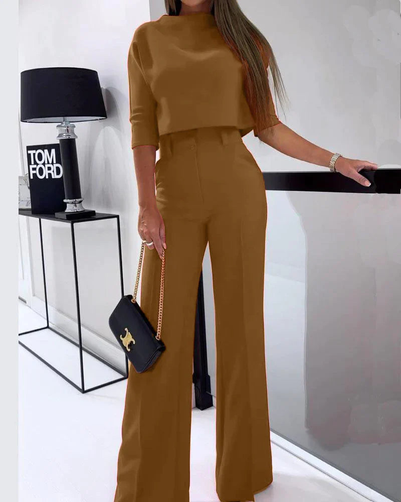 Tweedelige dames set – Minimalistisch, stijlvol en comfortabel voor elke gelegenheid